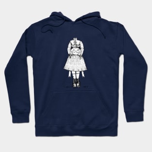 Headless Girl (Black and White) Hoodie